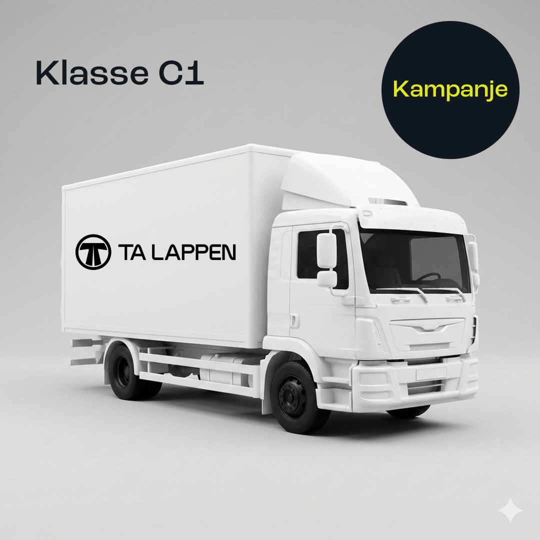 Intensivpakke klasse C1 – 5 dager