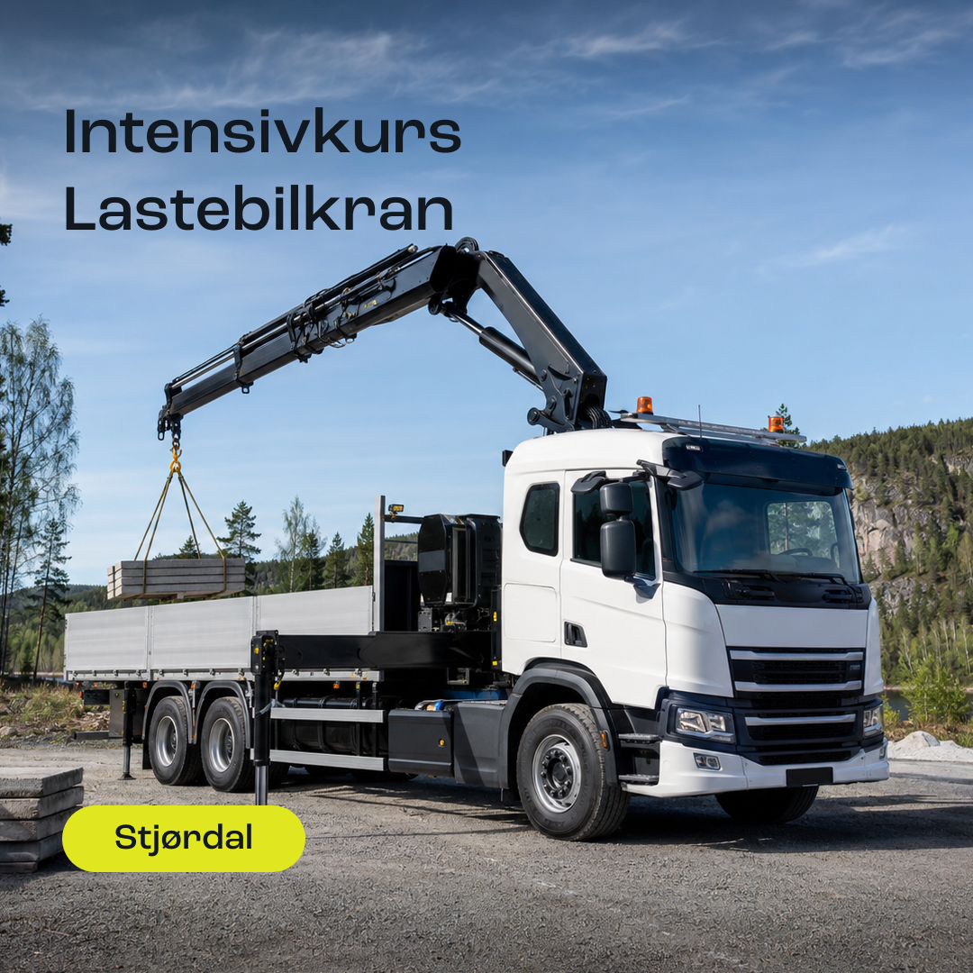 Lastebilkran – Intensivkurs