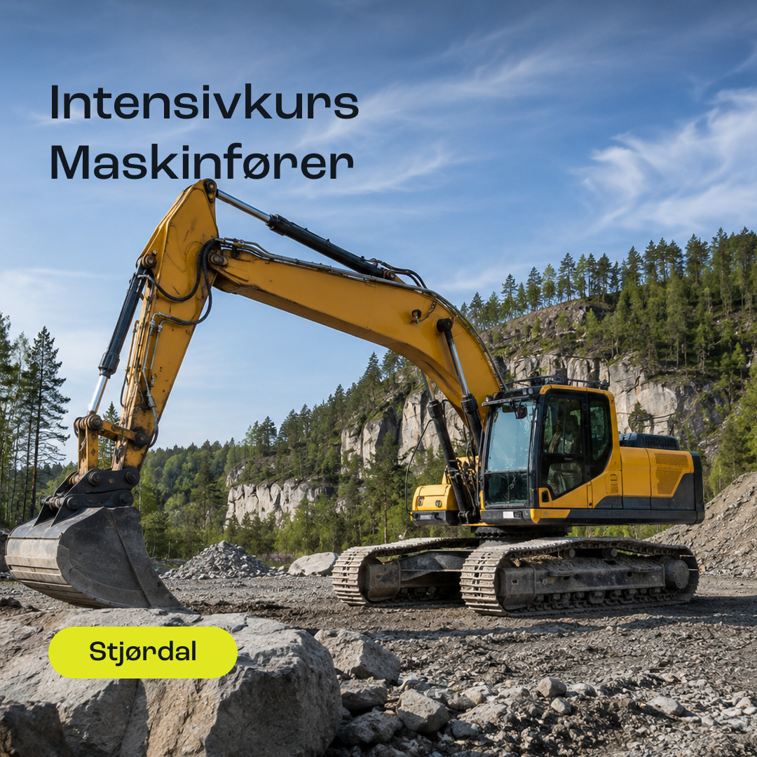 Maskinførerkurs M2 + M4 – Intensivkurs